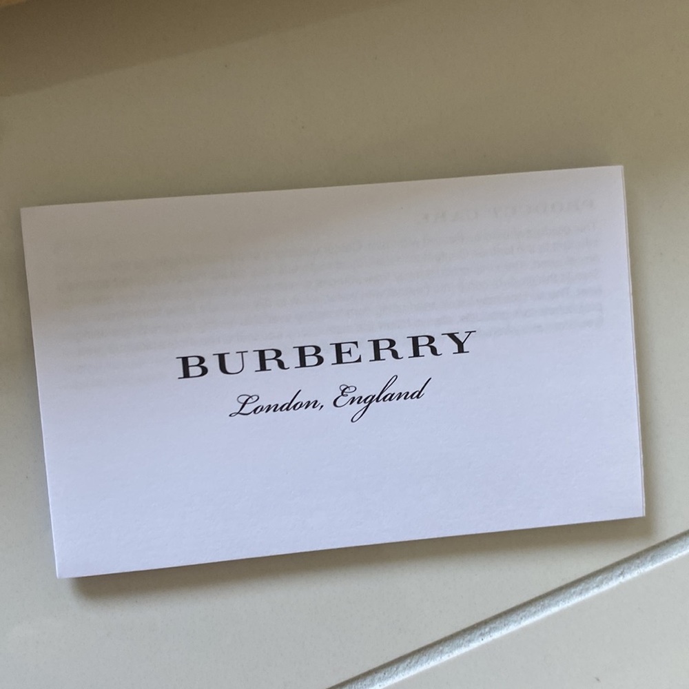 Burberry vintage check leather Wallet - original - Picture 8 of 9